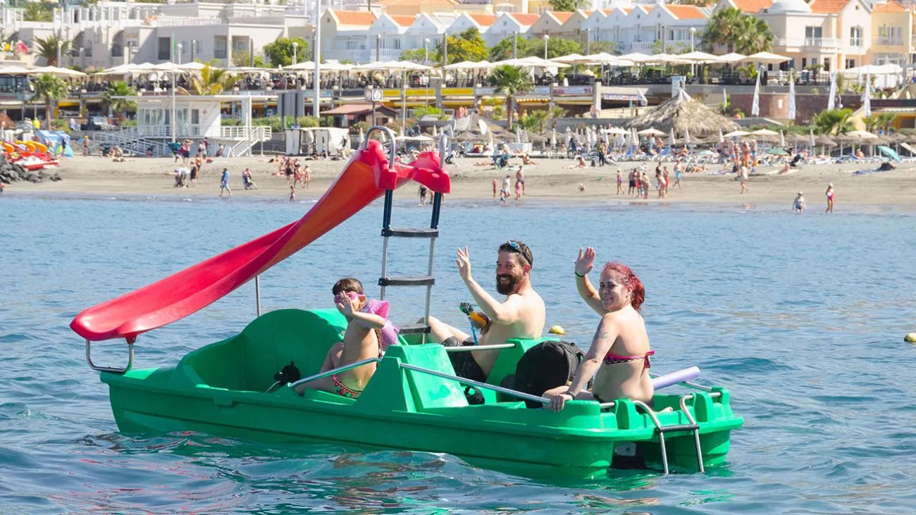 Pedal Boat with Slide